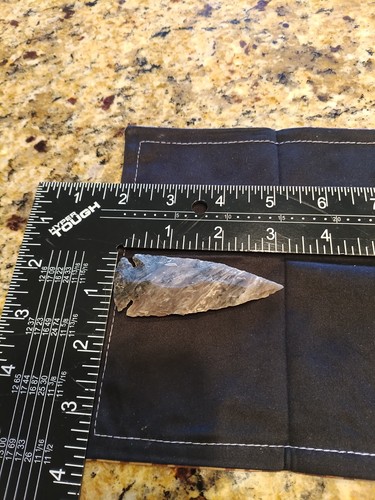 Spear point flint knapping - flint,