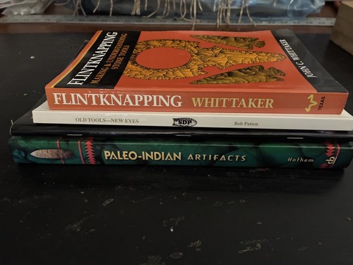 Flint knapping books - knapping,