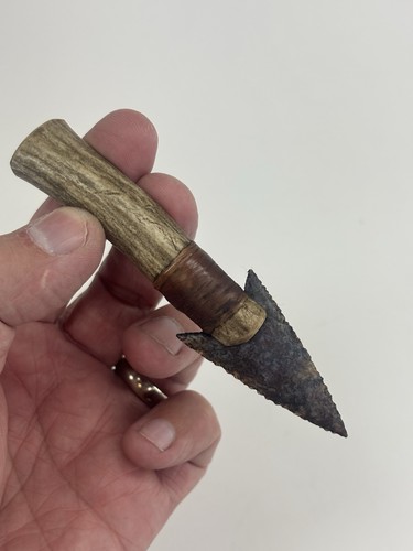 Obsidian arrow head - head, deer