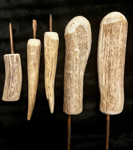 Pcs elk horn custom - custom, flint